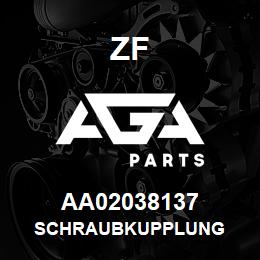 AA02038137 ZF SCHRAUBKUPPLUNG | AGA Parts