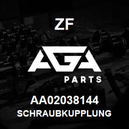 AA02038144 ZF SCHRAUBKUPPLUNG | AGA Parts