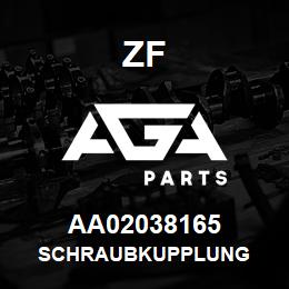 AA02038165 ZF SCHRAUBKUPPLUNG | AGA Parts