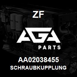 AA02038455 ZF SCHRAUBKUPPLUNG | AGA Parts