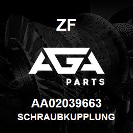 AA02039663 ZF SCHRAUBKUPPLUNG | AGA Parts