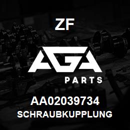AA02039734 ZF SCHRAUBKUPPLUNG | AGA Parts