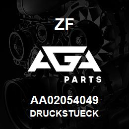 AA02054049 ZF DRUCKSTUECK | AGA Parts