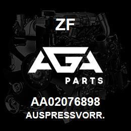 AA02076898 ZF AUSPRESSVORR. | AGA Parts