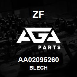 AA02095260 ZF BLECH | AGA Parts
