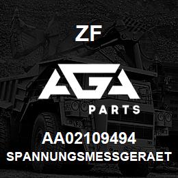 AA02109494 ZF SPANNUNGSMESSGERAET | AGA Parts