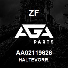 AA02119626 ZF HALTEVORR. | AGA Parts