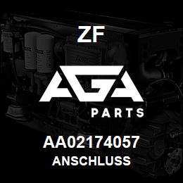 AA02174057 ZF ANSCHLUSS | AGA Parts