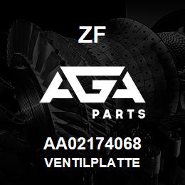 AA02174068 ZF VENTILPLATTE | AGA Parts