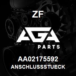 AA02175592 ZF ANSCHLUSSSTUECK | AGA Parts