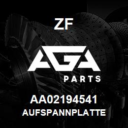 AA02194541 ZF AUFSPANNPLATTE | AGA Parts