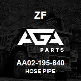 AA02-195-840 ZF HOSE PIPE | AGA Parts
