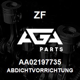 AA02197735 ZF ABDICHTVORRICHTUNG | AGA Parts