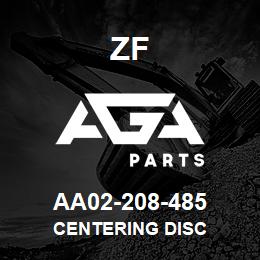 AA02-208-485 ZF CENTERING DISC | AGA Parts