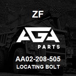 AA02-208-505 ZF LOCATING BOLT | AGA Parts