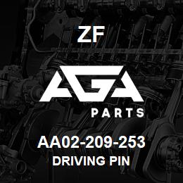 AA02-209-253 ZF DRIVING PIN | AGA Parts