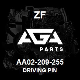 AA02-209-255 ZF DRIVING PIN | AGA Parts