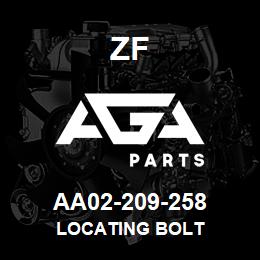 AA02-209-258 ZF LOCATING BOLT | AGA Parts