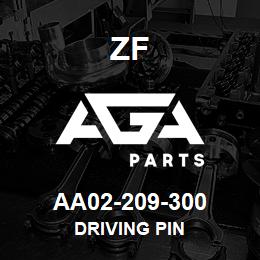 AA02-209-300 ZF DRIVING PIN | AGA Parts