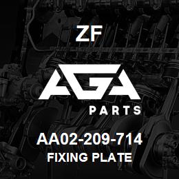 AA02-209-714 ZF FIXING PLATE | AGA Parts