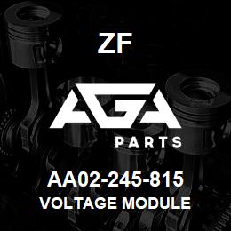 AA02-245-815 ZF VOLTAGE MODULE | AGA Parts