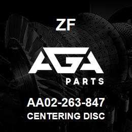 AA02-263-847 ZF CENTERING DISC | AGA Parts