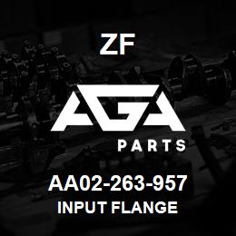 AA02-263-957 ZF INPUT FLANGE | AGA Parts