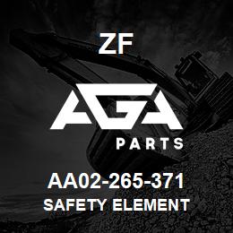 AA02-265-371 ZF SAFETY ELEMENT | AGA Parts