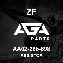 AA02-265-898 ZF RESISTOR | AGA Parts