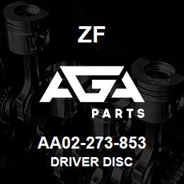 AA02-273-853 ZF DRIVER DISC | AGA Parts