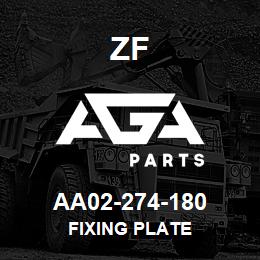 AA02-274-180 ZF FIXING PLATE | AGA Parts