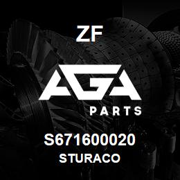 S671600020 ZF STURACO | AGA Parts